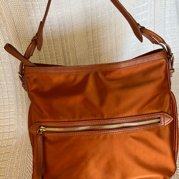 Tumi Orange Handbag - Picture 1 of 16
